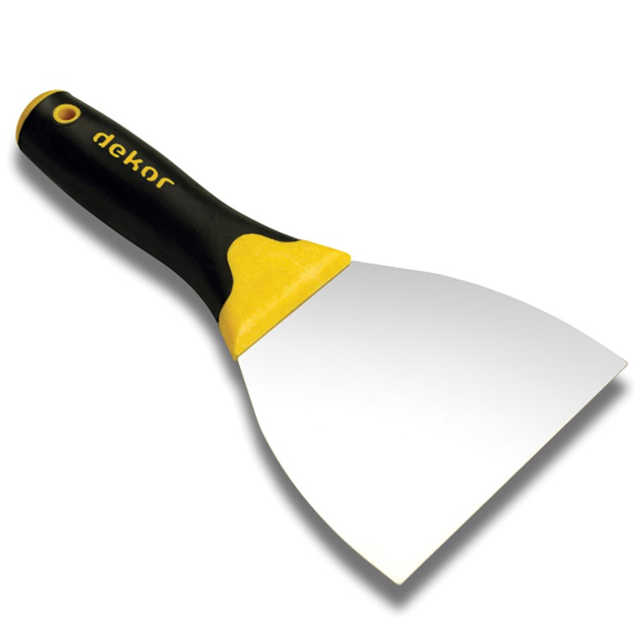 DEKOR MACUN ISPATULASI PLASTİK SAPLI 10 CM 025