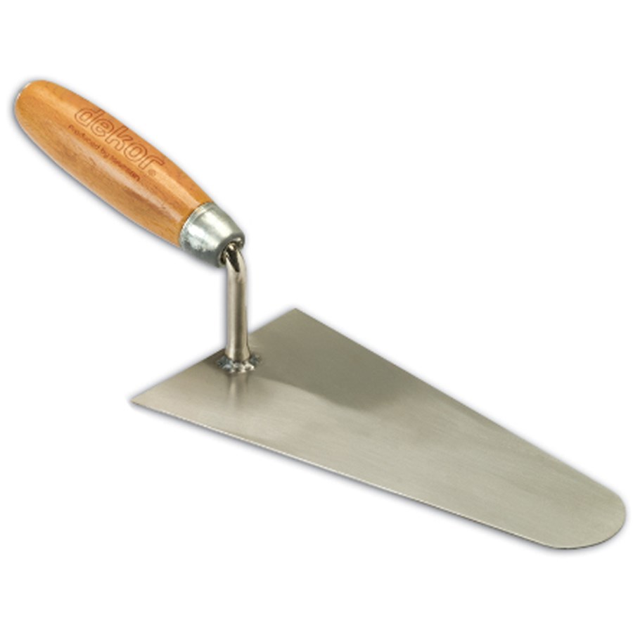 DEKOR SIVA MALASI AHŞAP SAPLI 18 CM 060