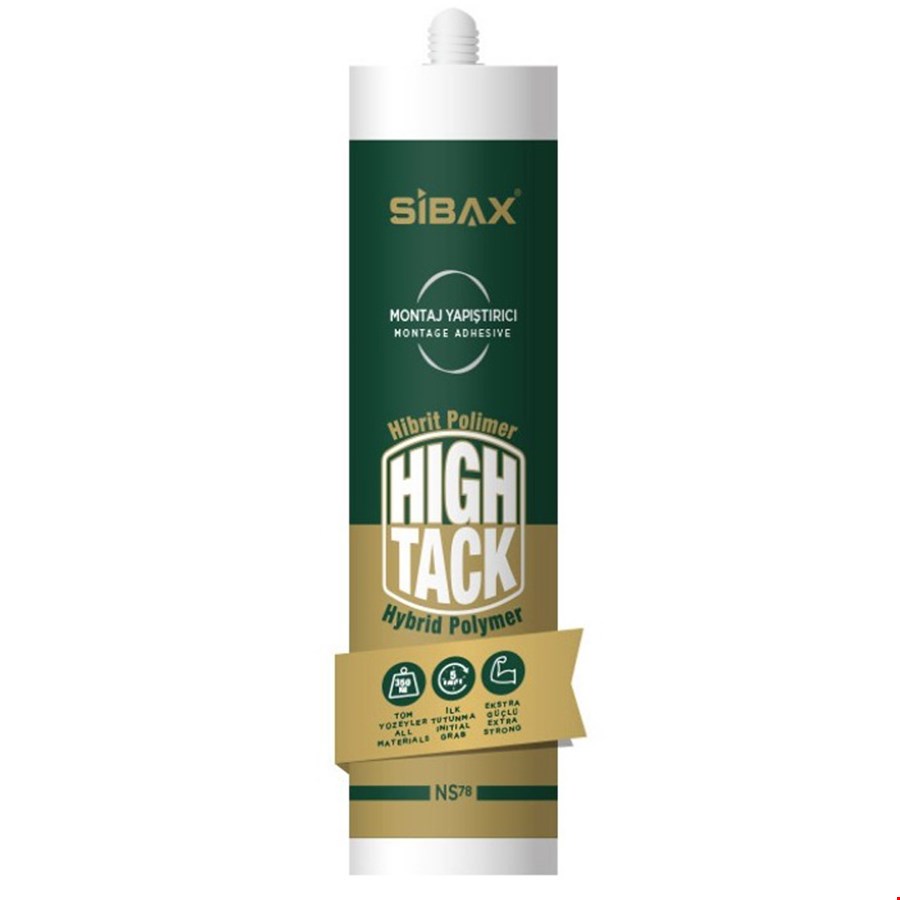 SİBAX HİGH-TACK MONTAJ YAPIŞTIRICI NS78 (KORNİJ)