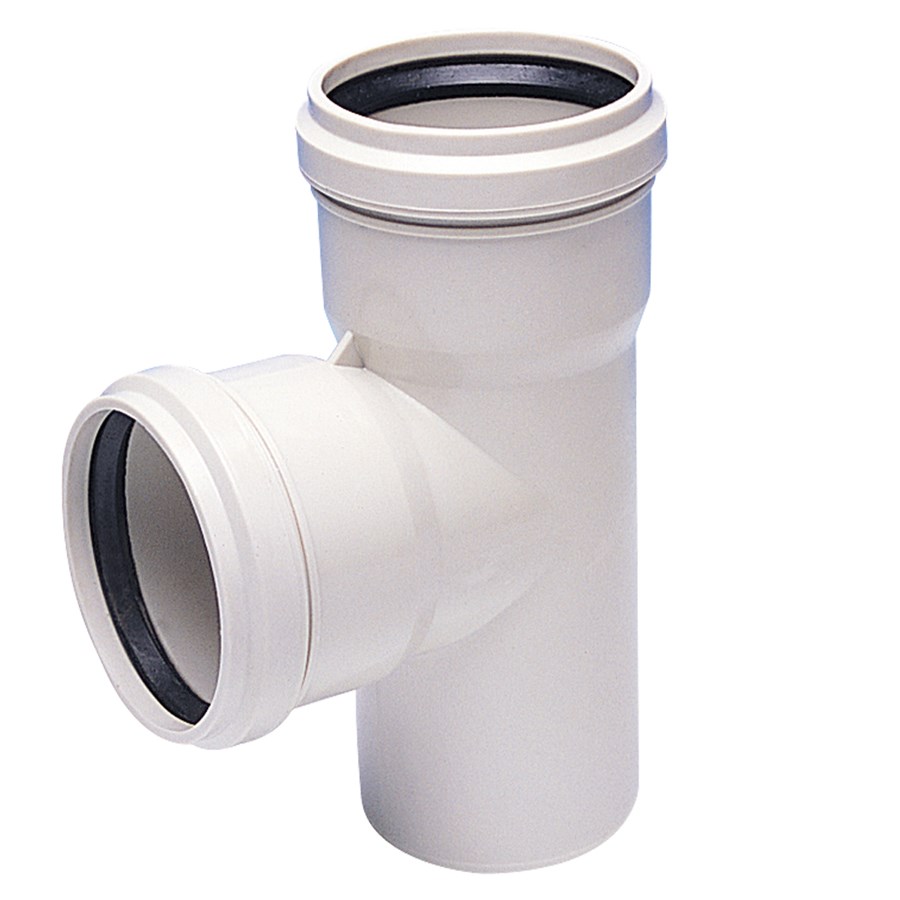 KALDE PVC-U TEK ÇATAL 75*50*87 SBR-OLOK87