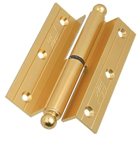 KORAL CUMBALI MENTEŞE ALÜMİNYUM SARI 120MM SAĞSOL