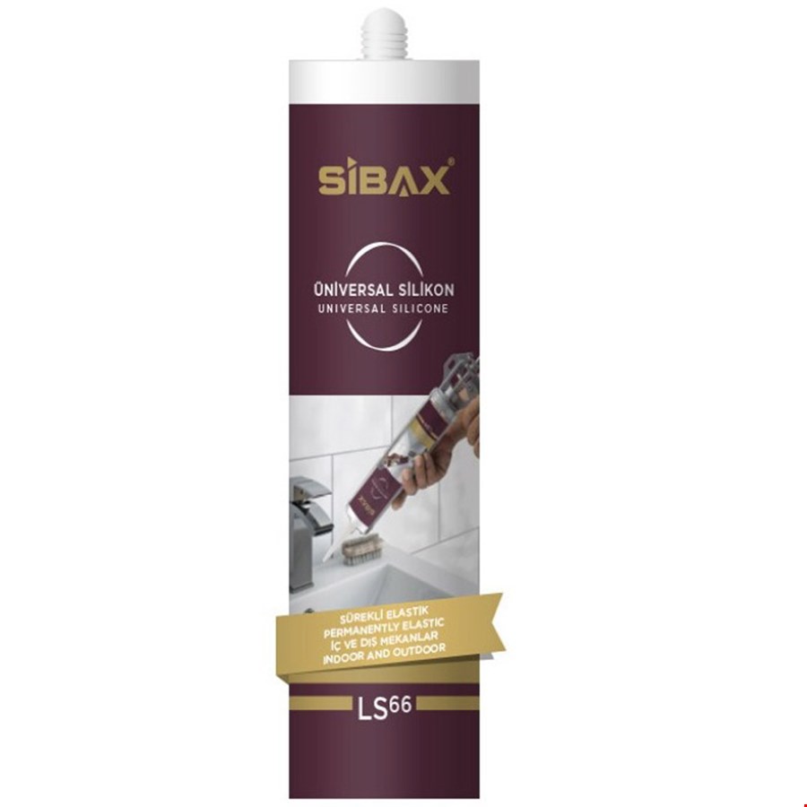 SİBAX ÜNİVERSAL SİLİKON 280 ML BEYAZ LS66
