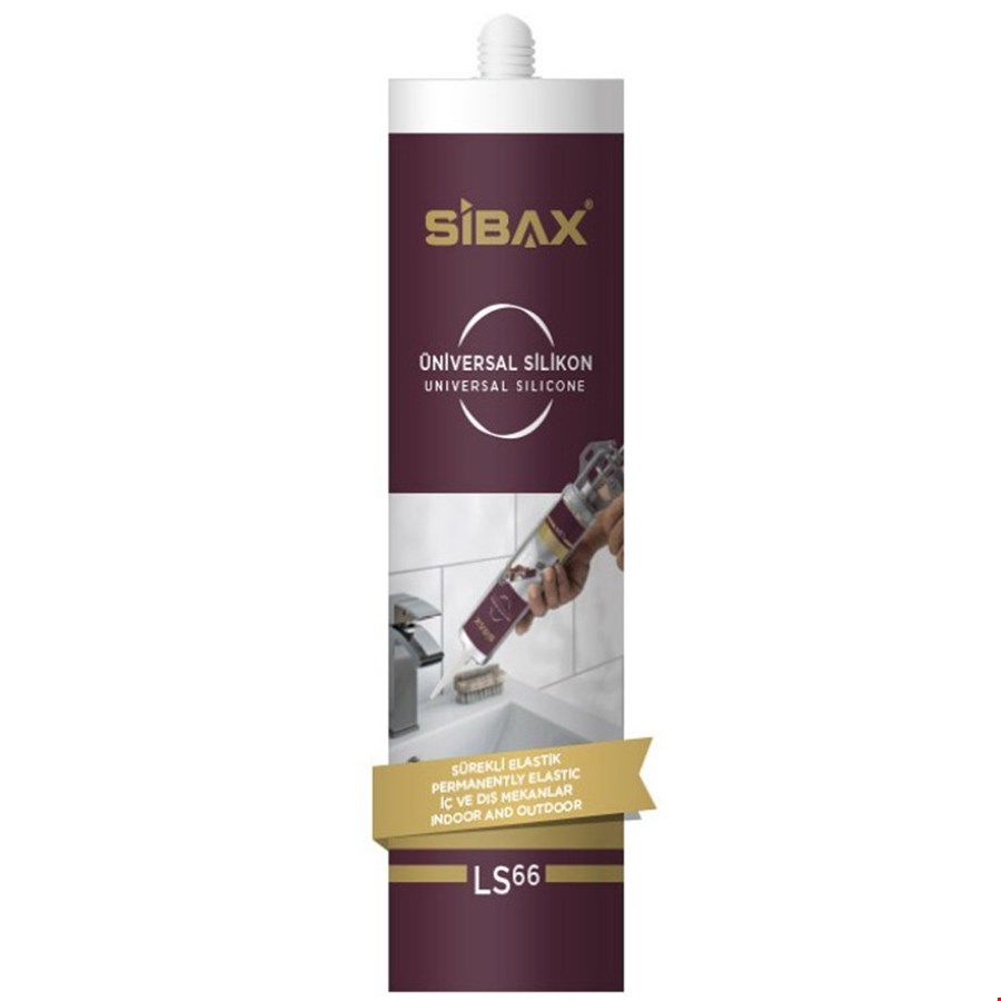 SİBAX ÜNİVERSAL SİLİKON 280 ML ALÜMİNYUM LS66