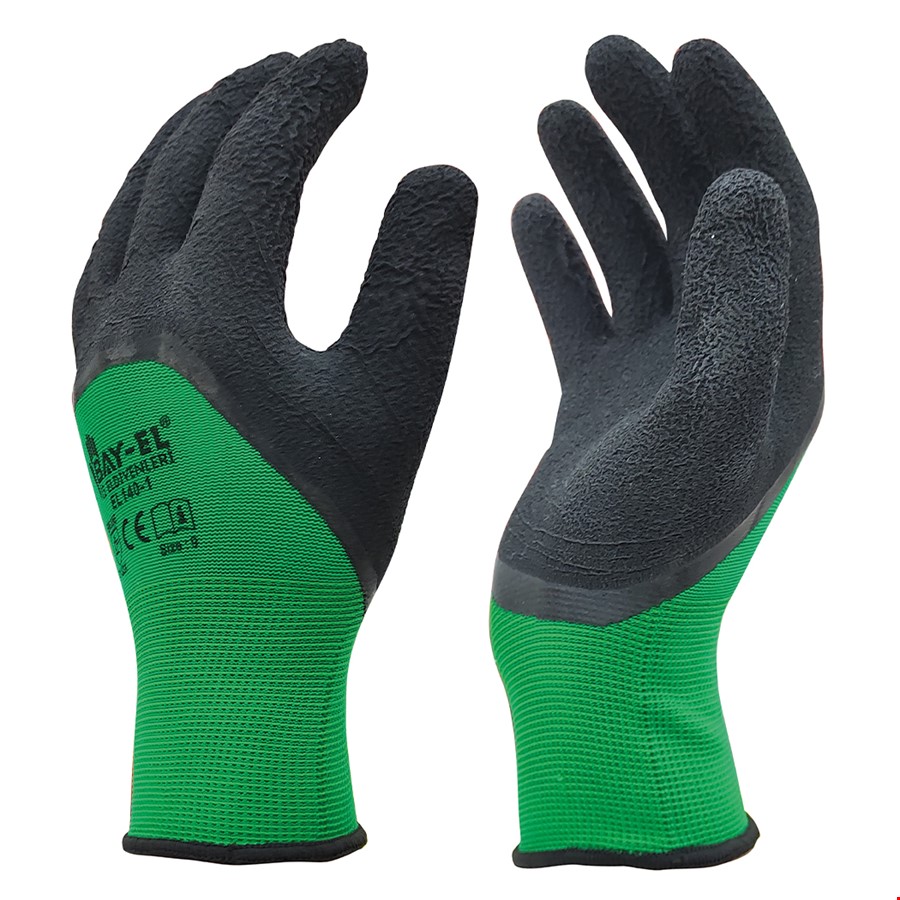 ELDİVEN BAY-EL SOFT YEŞİL-SİYAH 9 NO EL310