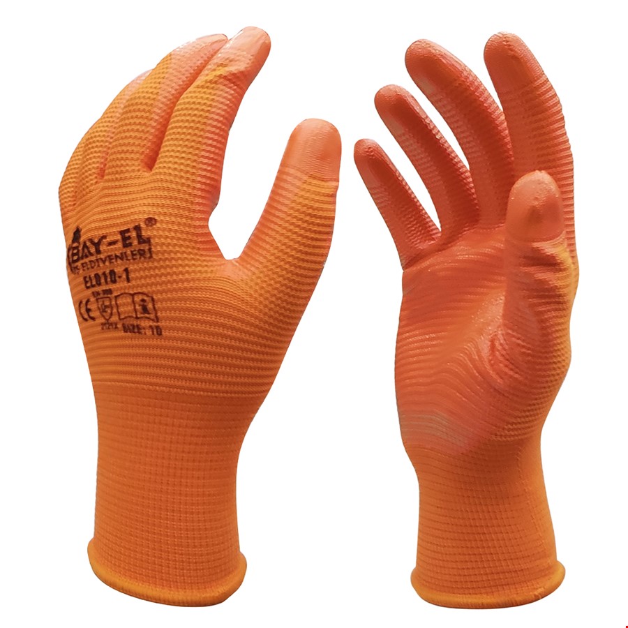 ELDİVEN BAY-EL ZEBRA 10 NO TURUNCU EL120