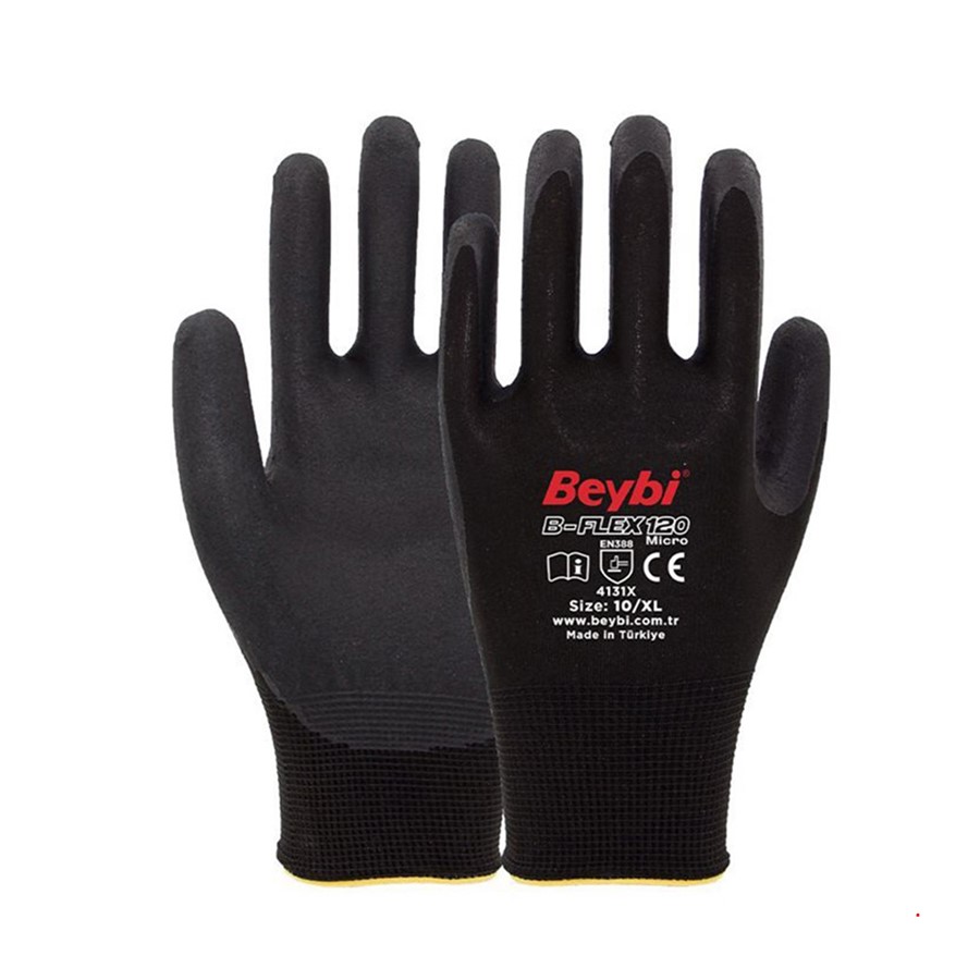ELDİVEN BEYBİ NİTRİL KAPLI B-FLEX 110 8 NO