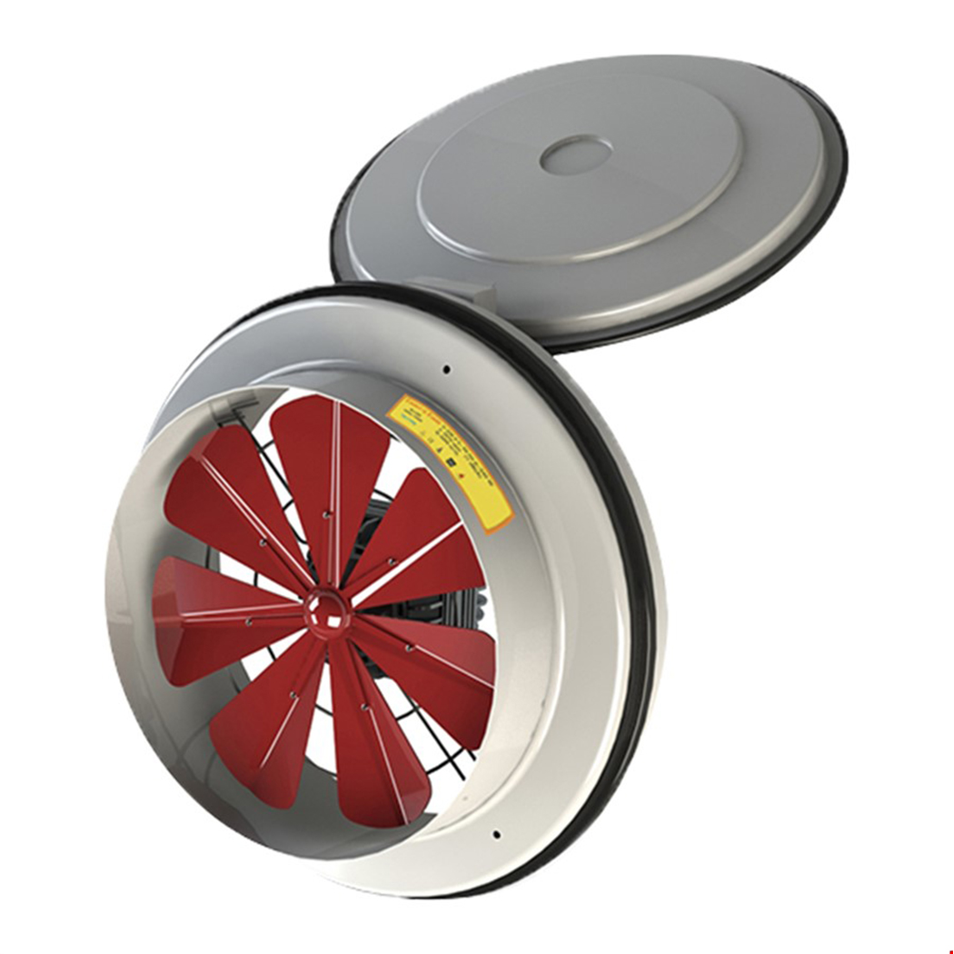 FANEX KAPAKLI AKSİYEL ASPİRATÖR MONOFAZE PKA-250KA