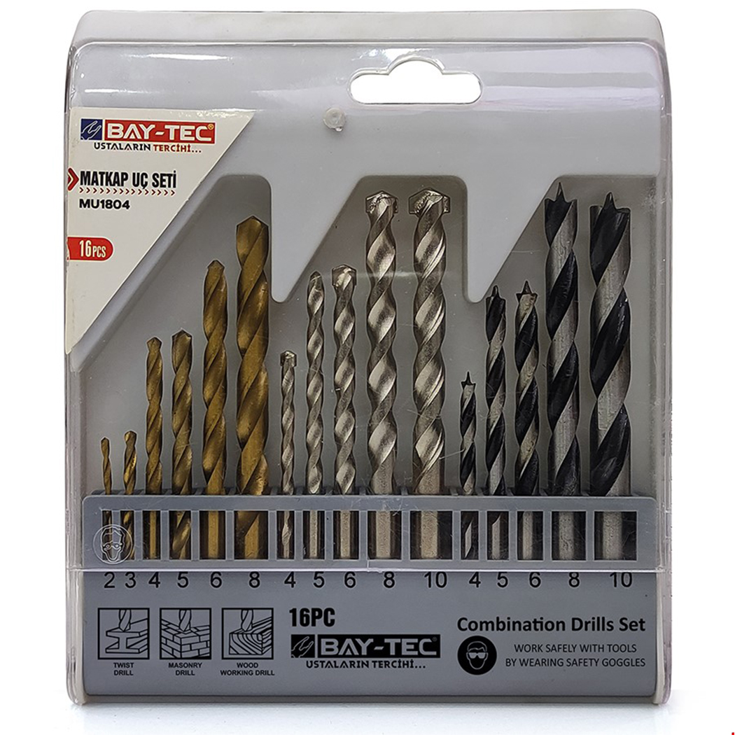 HSS MATKAP UCU SETİ 16 PCS CMC5950