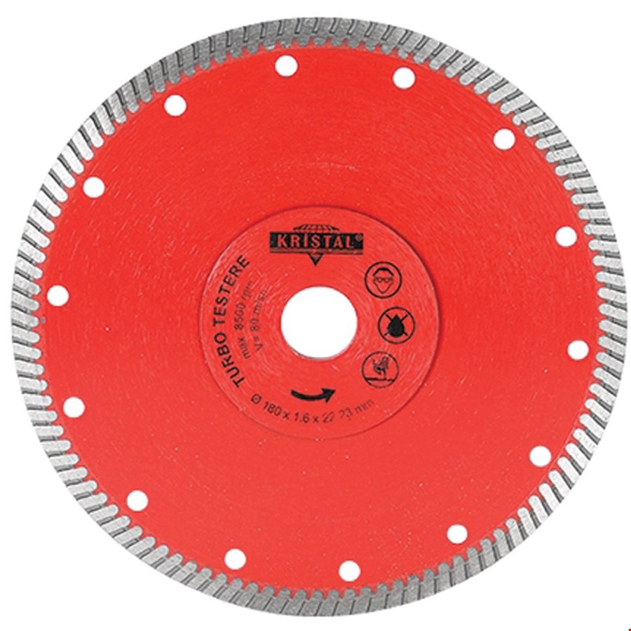KRİSTAL TURBO KESİCİ 180 MM